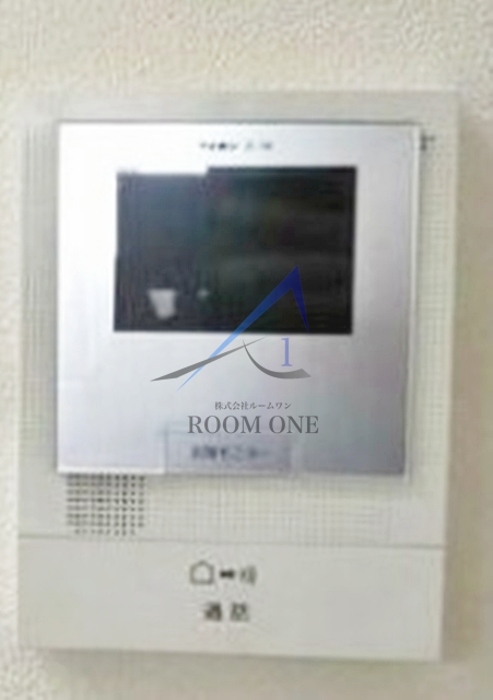 セキュリティ　モニター付きインターホンです。