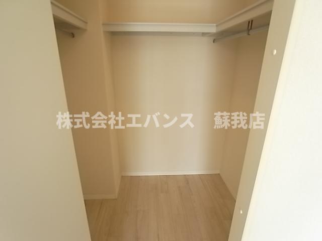 収納　大きなスペースがあり、収納には困りません