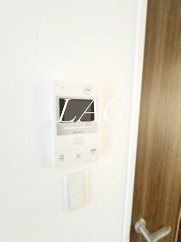 セキュリティ　モニター付きインターフォンです。