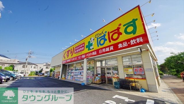 ドラックストア　どらっぐぱぱす赤塚新町店（ドラッグストア）まで1078m