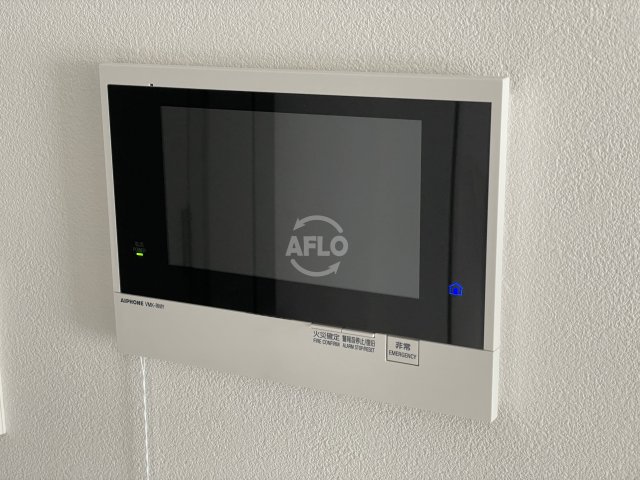 セキュリティ　ALZA北堀江　モニター付きインターホン