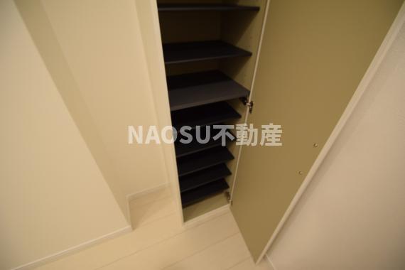 収納　ちょっとした収納スペースも充実しています