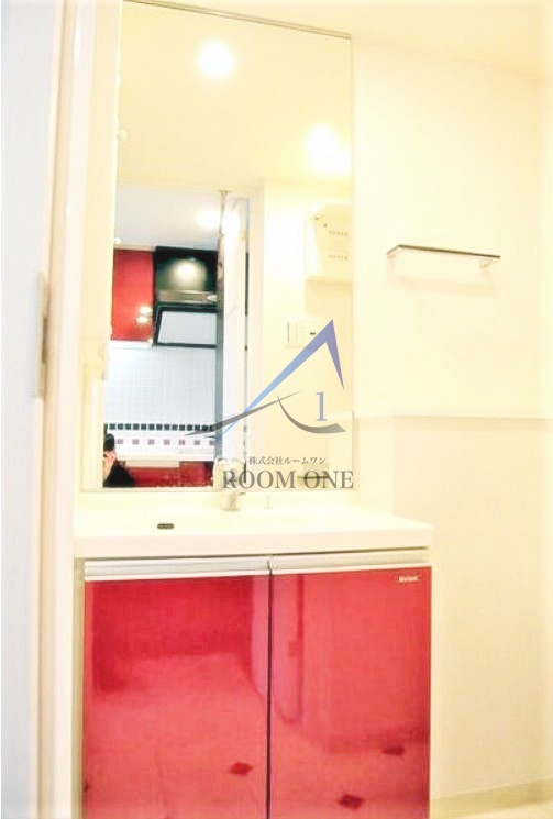 洗面設備　洗面台です。