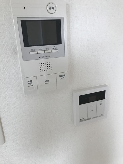 セキュリティ　カラーＴＶモニター付きインターホン