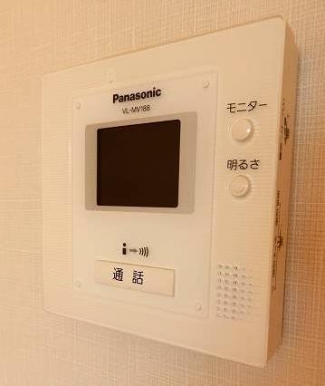 セキュリティ　モニター付きインターホン