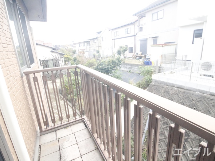 バルコニー　反転タイプの別のお部屋になります。