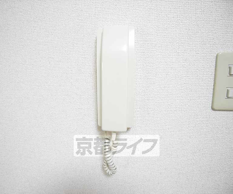 セキュリティ　来客も安心です。