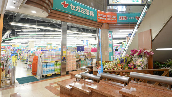 ドラックストア　ドラッグセガミ塚口店（ドラッグストア）まで495m