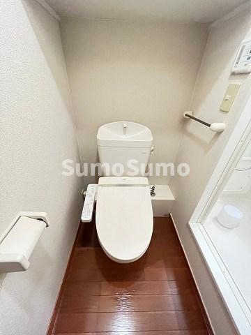 トイレ　ゆったりとした空間のトイレです