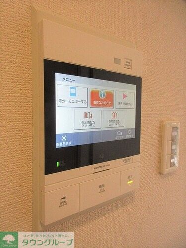 セキュリティ　ＴＶモニター付きインターホン　※2023年3月撮影