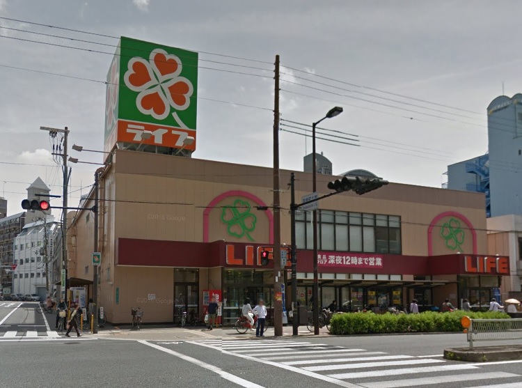 スーパー　ライフ・都島高倉店（スーパー）まで440m