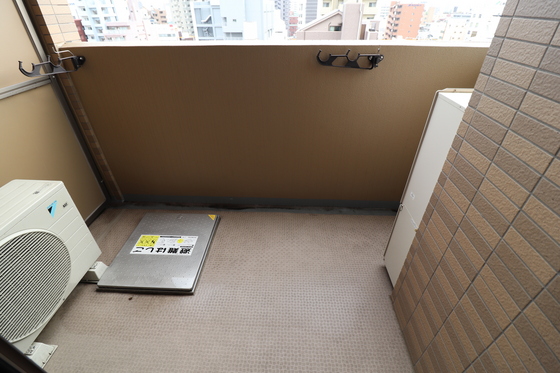 バルコニー　※別部屋の写真です