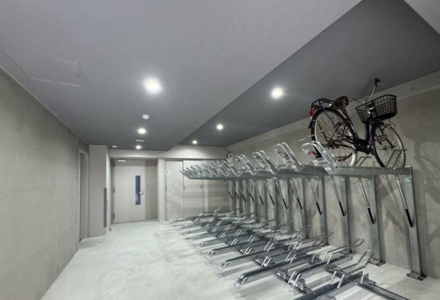 駐車場　駐輪場です