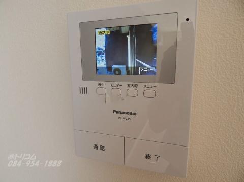 セキュリティ　カメラ付インターホン（イメージ）