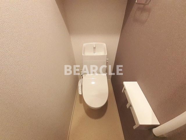 トイレ　ゆったりとした空間のトイレです