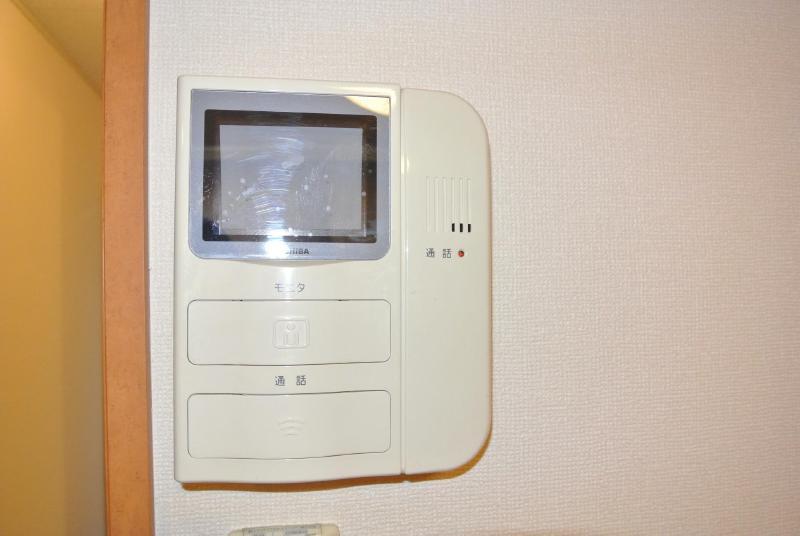 セキュリティ　モニター付きインターホン