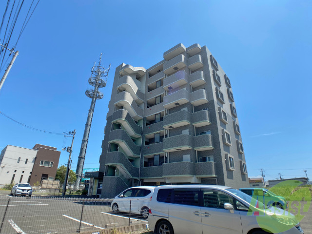 建物外観　仙台市宮城野区新田東「ハバードリーム６番館」