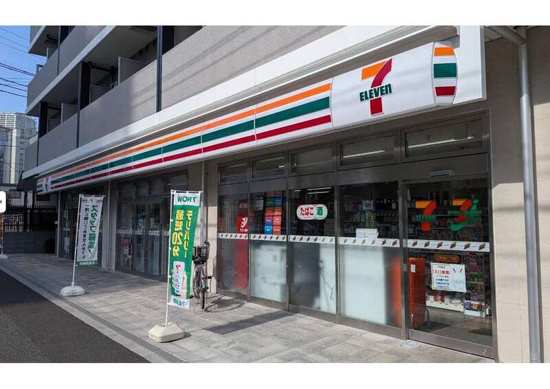 コンビニ　セブンイレブン江東塩浜１丁目店（コンビニ）まで1m