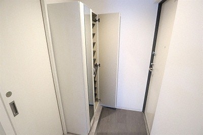 玄関　シューズクローゼット付きです！