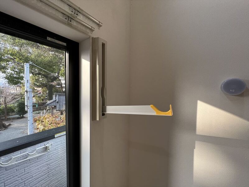 その他設備　室内物干し