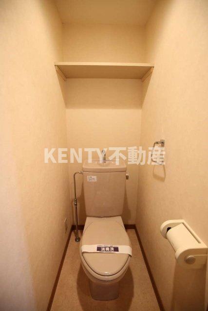 トイレ　トイレもきれいです
