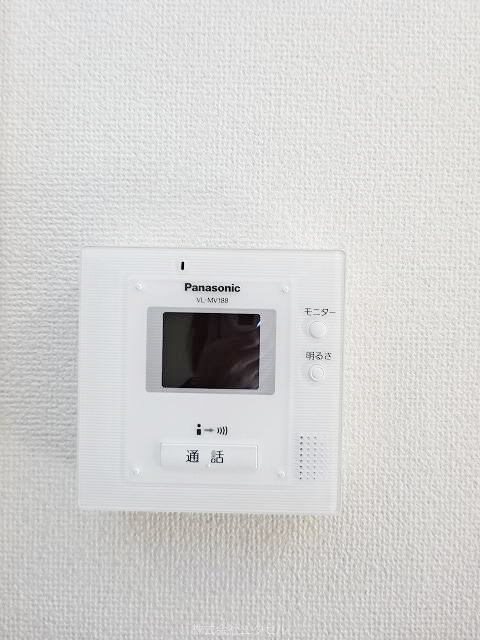 セキュリティ　来訪者の姿を確認できます。