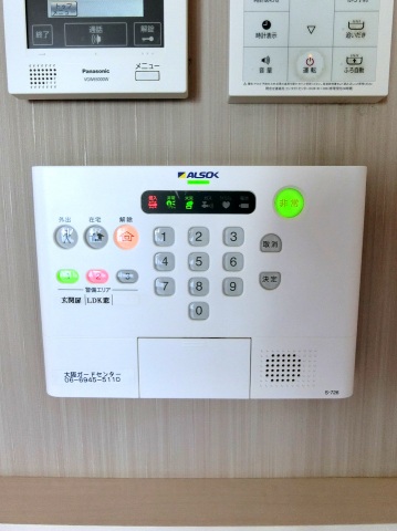 セキュリティ　ホームセキュリティ完備