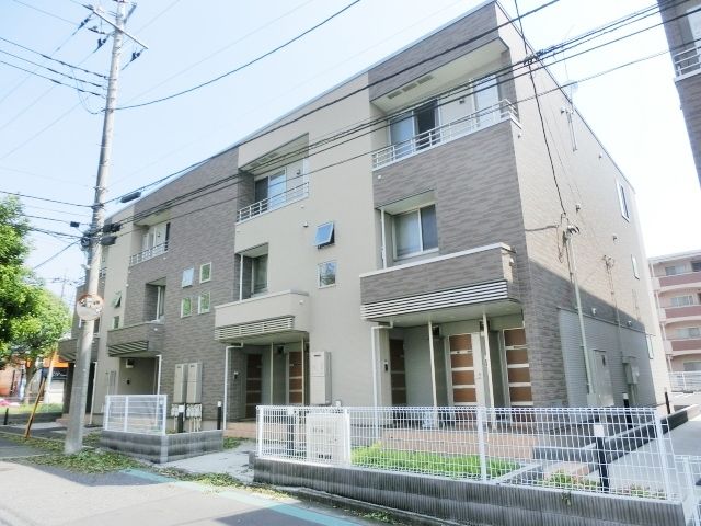 建物外観　都市ガスを利用でき経済的！