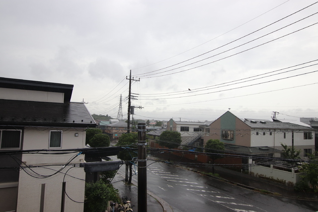 眺望　バルコニーからの景色です