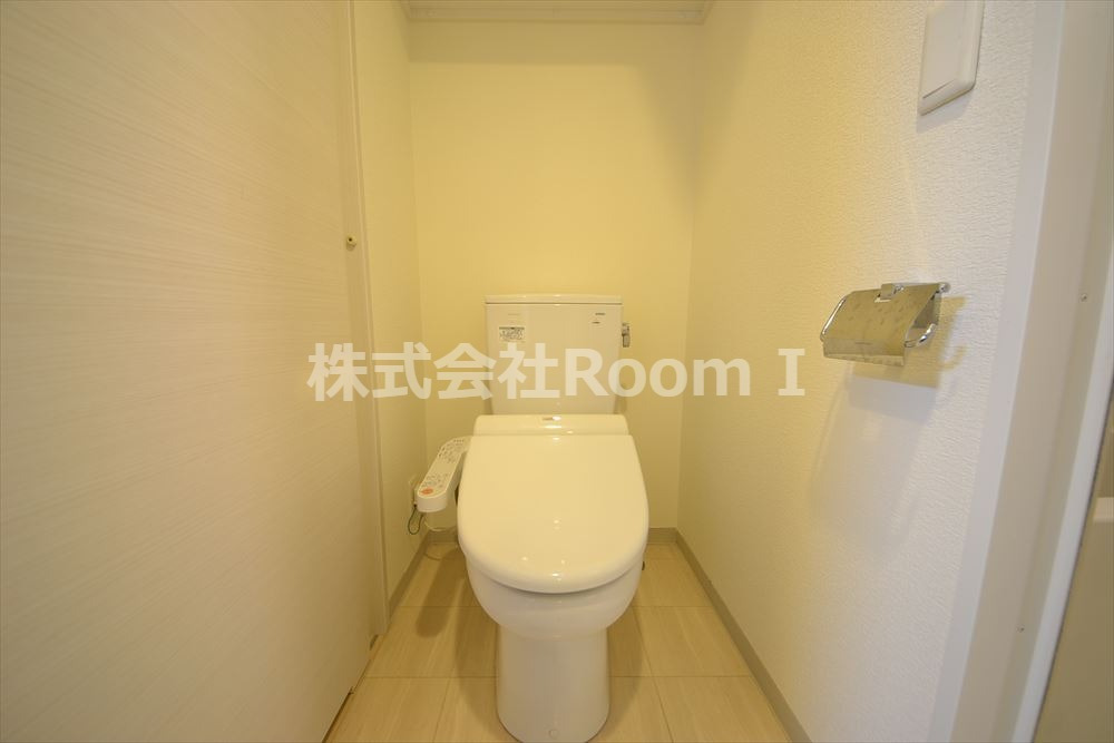 トイレ　ゆったりとした空間のトイレです