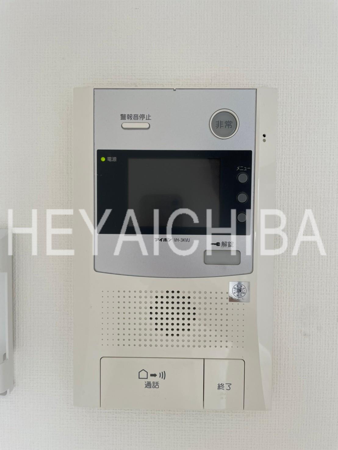 セキュリティ　モニター付きインターフォン
