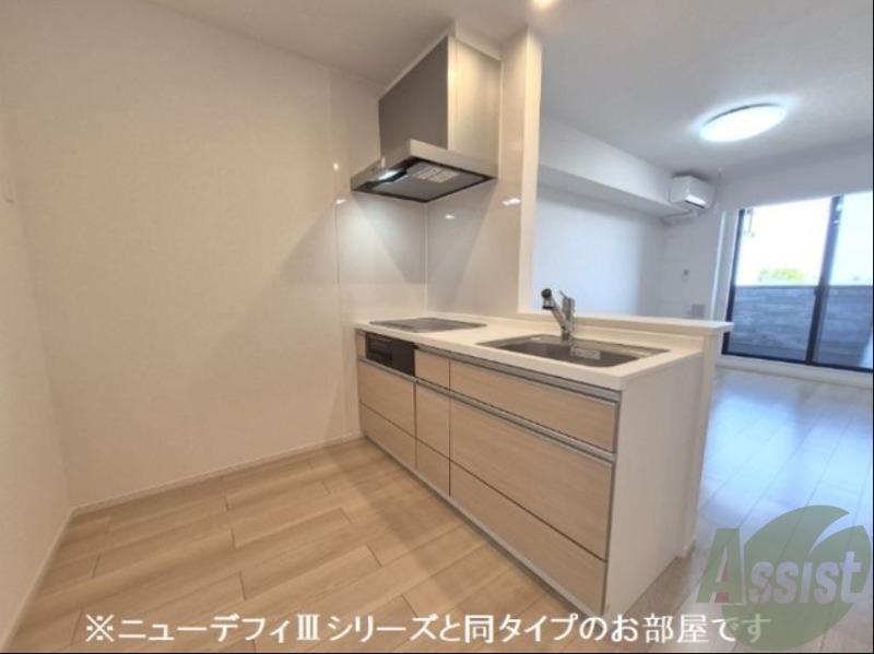 キッチン　建設中のため、写真はイメージになります。