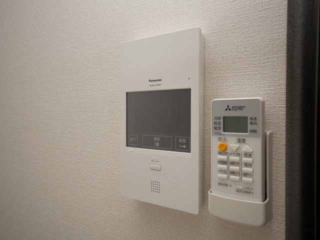 セキュリティ　モニター付きインターホンです