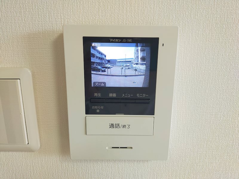 セキュリティ　録画機能付TVモニターホン