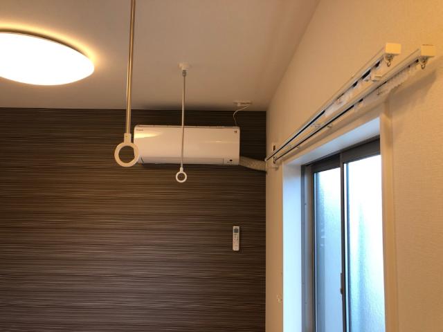その他設備　室内物干