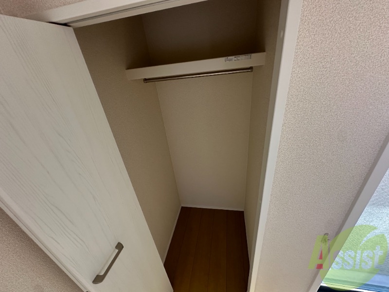 収納　ここに収納があります。収納があると部屋が広く使えます。