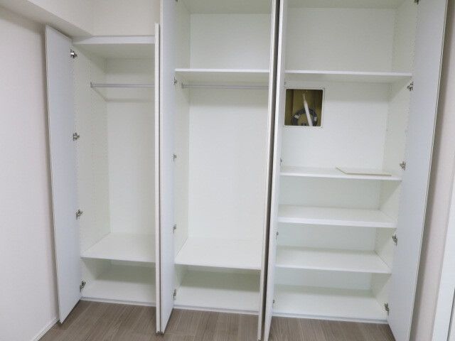 収納　十分な収納スペースがあります