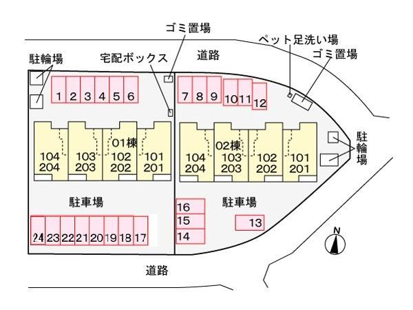 駐車場　駐車場