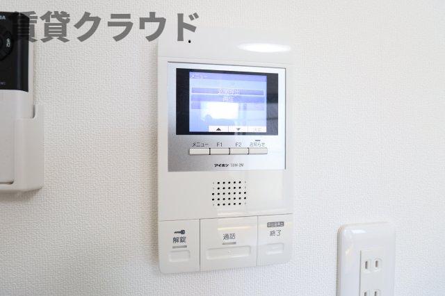 セキュリティ　TVモニターホン付きでセキュリティ面も安心！