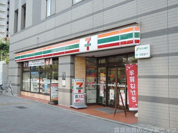 コンビニ　セブンイレブン京都堀川松原店（コンビニ）まで78m