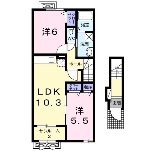 2LDK Apartment in Kanazawa, Ishikawa — photo 2 of 3