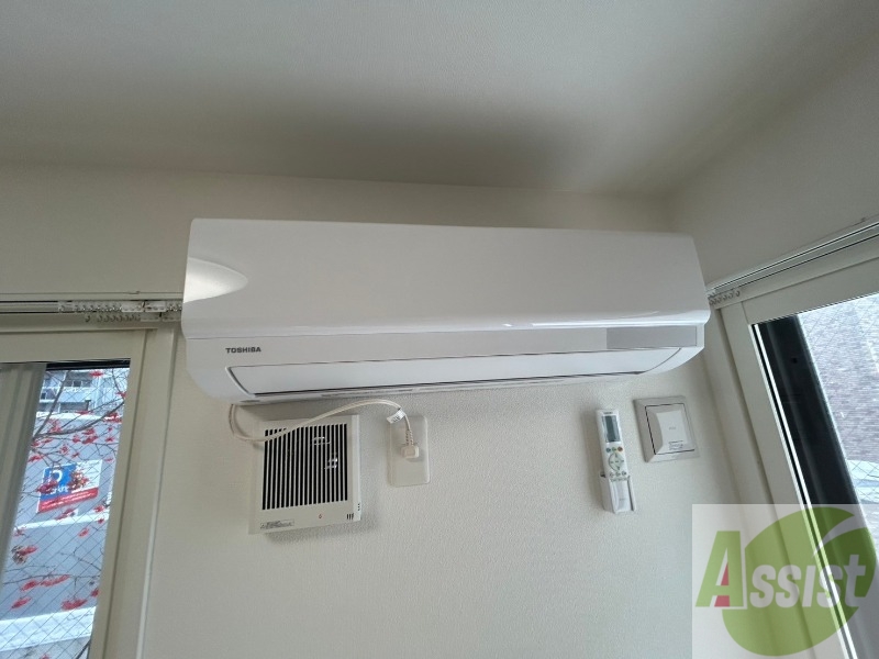 その他設備　エアコンがありますので夏でも快適に過ごせます！