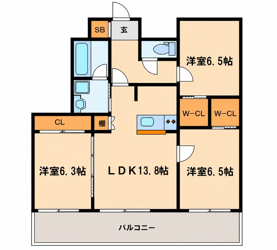 La・joieの間取り写真