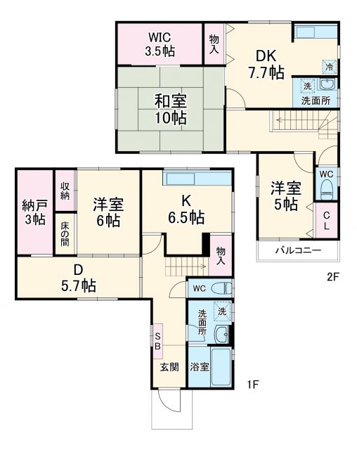 名古屋市港区の間取り写真