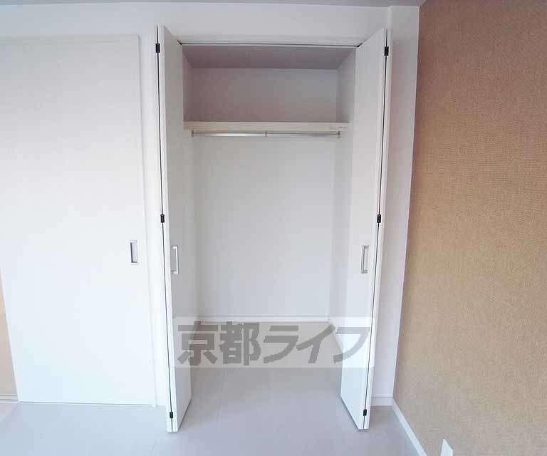 収納　奥行きある収納です