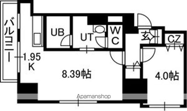 PRIME URBAN大通東の間取り写真