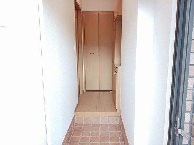 玄関　明るい玄関です