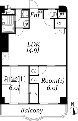 小山ステーションビルの間取り写真