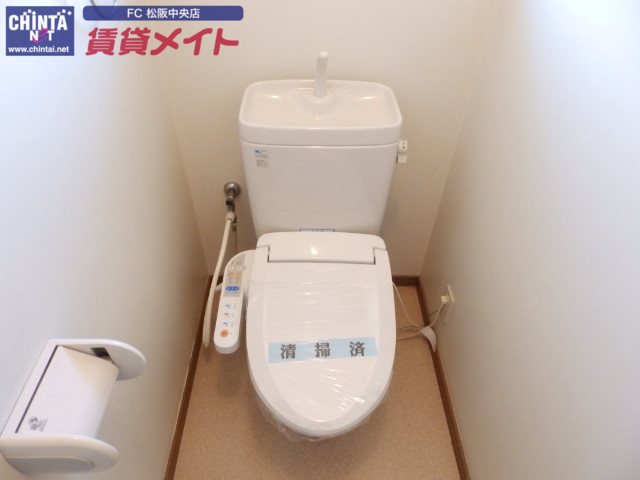 マンション和のトイレ写真