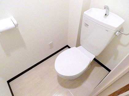 トイレ　キレイに清掃済みのトイレ♪